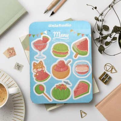 sticker trang trí bullet jourmal - sticker trang trí sổ tay, sổ nhật kí - Made By Unistore