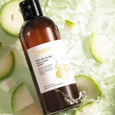 Gel rửa mặt bí đao Cocoon giảm dầu và mụn (50ml/140ml/310ml) - Hàng chính hãng