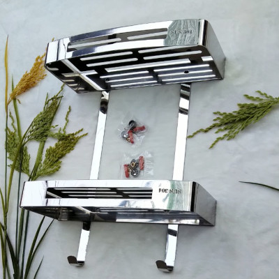 Kệ inox 2 tầng Kibath 806AB