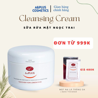 Sữa Rửa Mặt Ngọc Trai A&Plus MV02 (500ml)
