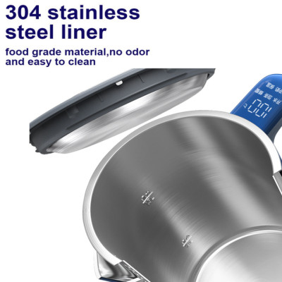 Ấm đun nước siêu tốc điều chỉnh nhiệt độ MR6070 1800W - Dung tích 1.5 lít - Thương hiệu Morphy Richards - HÀNG NHẬP KHẨU