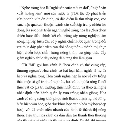 Nông Nghiệp Xanh, Sạch - Kỹ Thuật Trồng Các Loại Hoa