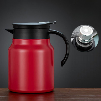 Bình trà giữ nhiệt gốm sứ GOSU dung tích 1000ml