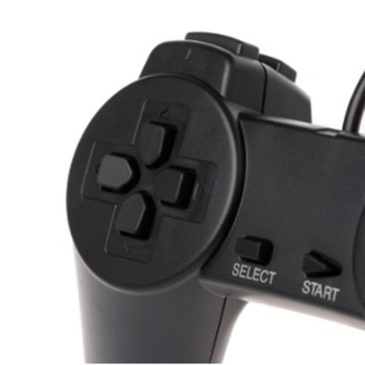 Tay cầm chơi game đơn giản kiểu Playstation 1 giá rẻ gắn cổng USB trên PC - miếng lót chuột