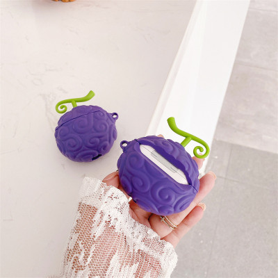 Bao Case OP Cho Airpods 1&2 / Airpods Pro / Airpods 3 Trái Ác Quỷ Luffy Gomu Gomu Nomi - Hàng Chính Hãng