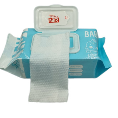 Thùng 4 gói Khăn ướt không mùi Koobeme, khăn to dày, đủ 80 tờ, 700gram, thấm nước đều vừa phải