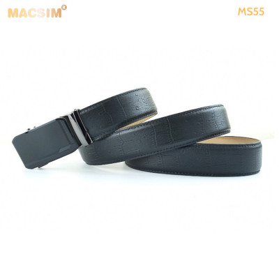 Thắt lưng nam da thật cao cấp nhãn hiệu Macsim MS54