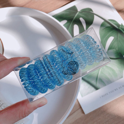 Sét 9 Cột Tóc Lò Xo Phong Cách Hàn Quốc Dễ Thương