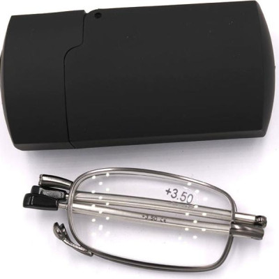 Kính gập 868 màu xám tròng lão 3.5 độ_nữ