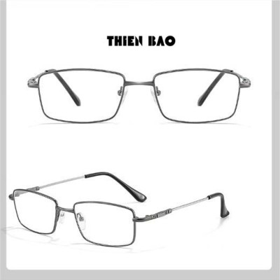 Kính viễn thị, kính lão thị trung niên toàn viền titanium siêu dẻo nhẹ bền KV60Đ tròng Nhật NAM NỮ chuẩn độ