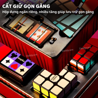 Đồ chơi ảo thuật 36 trò cho bé Mideer Conundrum Cube Magic