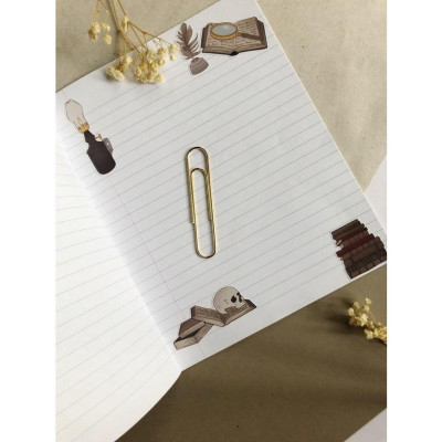Sticker sheet dark academia  - chuyên dán, trang trí sổ nhật kí, sổ tay | Bullet journal sticker - stc010