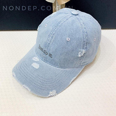 Nón kết, mũ lưỡi trai just phối vải jeans form chuẩn thời trang siêu đẹp (Ảnh thật)
