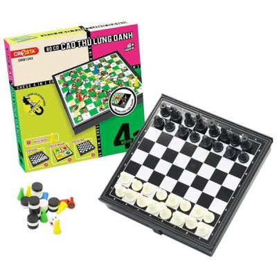 Bộ Cờ 4 Trong 1 - Cao Thủ Lừng Danh - Cresta DK81343