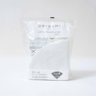 Giấy lọc cà phê 100 tờ V60 ORIGAMI màu trắng