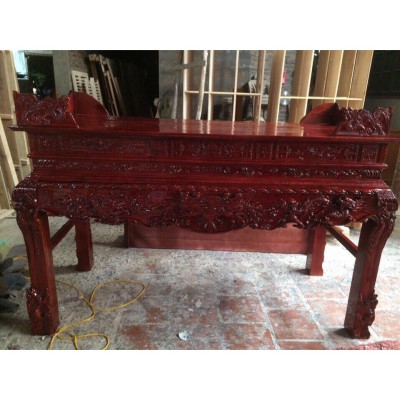 Sập thờ gỗ thông đức