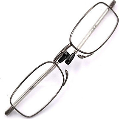 Kính lão gọng xếp màu xám tròng lão 4 độ_nữ