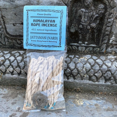 Hương nhang dây thủ công Nepal Túi có kèm đế cắm Rope incense