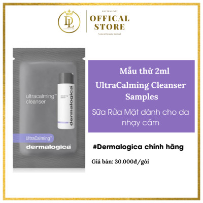 Sữa rửa mặt dành cho da nhạy cảm Dermalogica Ultracalming Cleanser 250ml - 500ml