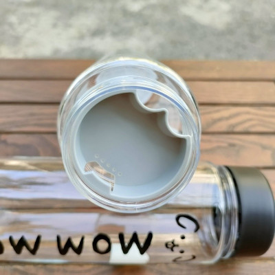 Bình nước tritan Yamada Bow Wow | Meow 500ml - Hàng Nội Địa Nhật Bản