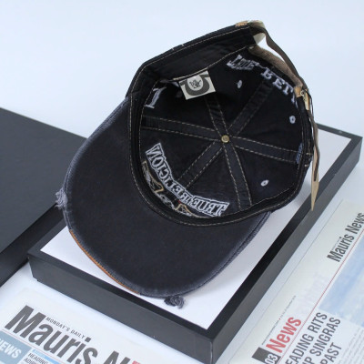 Nón nam, mũ lưỡi trai Ông Địa U 79 phối vải jeans form đẹp thời trang đường phố