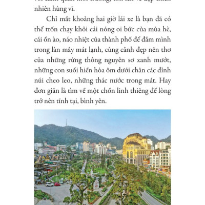 Tam Đảo đất thiêng miền du lịch - bản in 2024