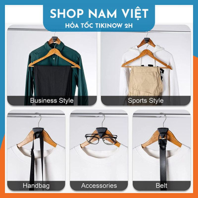 Móc Nhựa Treo Móc Áo Nhiều Tầng Tiết Kiệm Không Gian