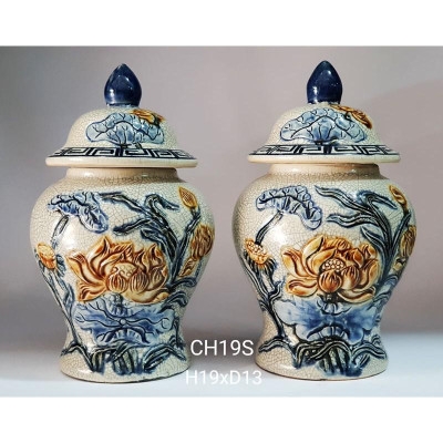 Bộ ông tiền, ông thần tài thổ địa Bát Tràng chọn bộ