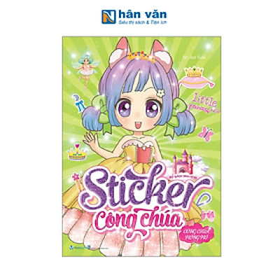 Bộ Sách Dán Hình - Sticker Công Chúa - Công Chúa Mộng Mơ
