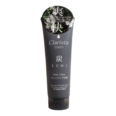 Sữa rửa mặt tạo bọt than clarista 160g