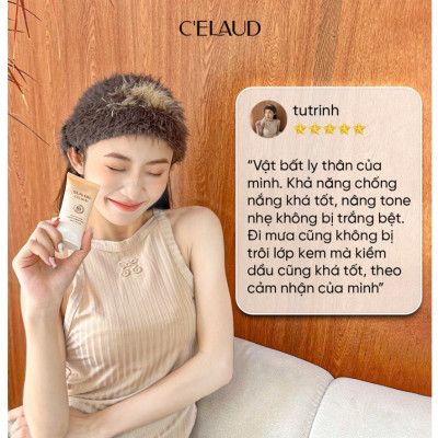 Combo sữa rửa mặt làm sạch sâu và kem chống nắng tối ưu cho da Celaud