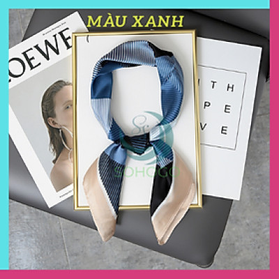 [CHỌN MẪU]-Khăn Lụa Vuông Cao Cấp 70x70 cm -Khăn quàng cổ - khăn turban - khăn bandana