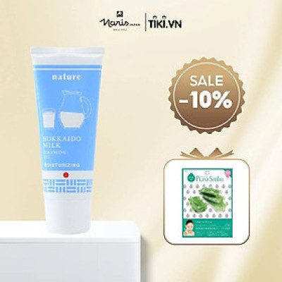 Gel Rửa Mặt Naris Cosmetic Nature Dưỡng Ẩm Chiết Xuất Sữa Hokkaido 100g