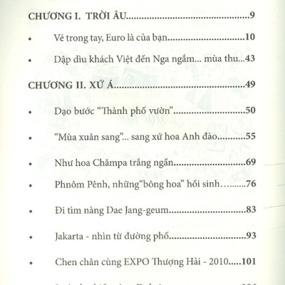 Tung Tăng Tung Tẩy…Trời Tây - Bút Ký Du Lịch