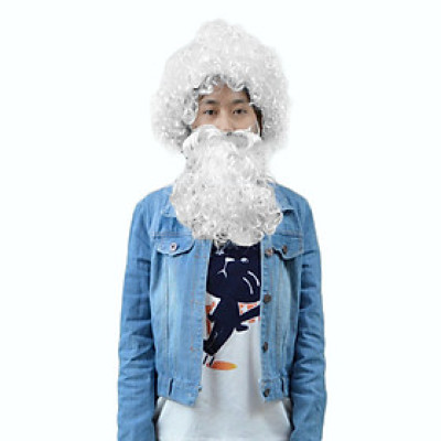 Bộ Tóc Giả và Râu Giả Hóa Trang Ổng Già Noel 