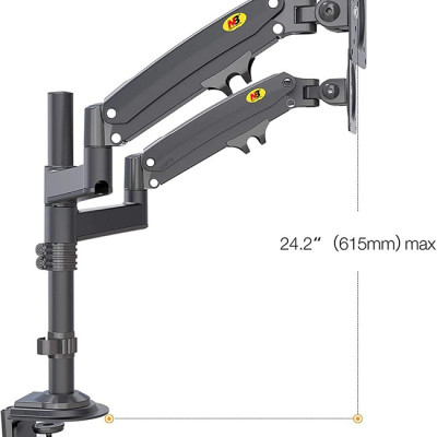 Giá treo 2 màn hình máy tính NB-H180 (Hàng Nhập Khẩu)
