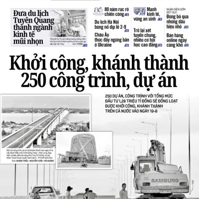 Nhật báo Người Lao Động từ ngày 11-08-2025 đến 17-08-2025