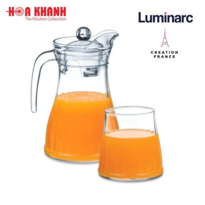 Bộ Bình Ly Thủy Tinh Bucolique 5 món - P5362