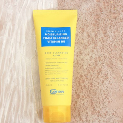 Sữa rửa mặt cao cấp trắng da cấp ẩm - BENEW WHITE MOISTURIZING VITAMIN B5 (150ml)