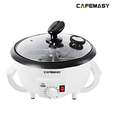 Máy rang hạt cà phê và các loại hạt tự động thương hiệu Mỹ cao cấp Cafemasy SCR-300 - Hàng Nhập Khẩu