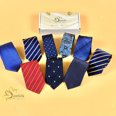 Silk Cravat – Cà Vạt Lụa SenSilk CAVATS05 – Quà Tặng Đối Tác