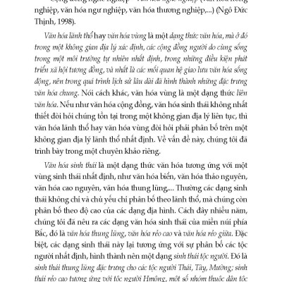 Văn Hóa Vùng Và Phân Vùng Văn Hóa Việt Nam