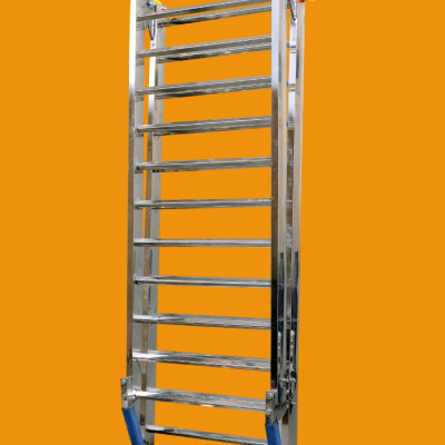 Thang dắt xe máy inox . KT 225X45 cm