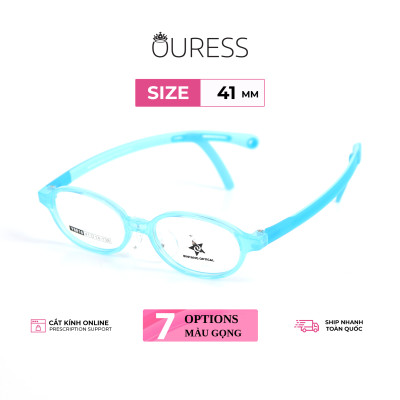 Gọng kính nhựa thời trang unisex siêu nhẹ siêu bền OURESS Y8816