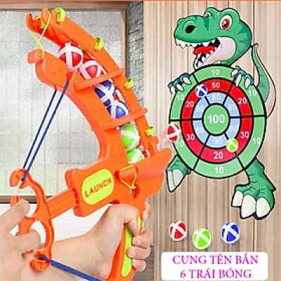Đồ Chơi Bắn Cung Bằng Bóng Dính Đồ Chơi Vận Động Thể Thao Cho Bé - Giao ngẫu nhiên