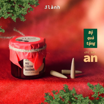 Bộ Quà Tặng Trầm Hương Cao Cấp An 3 Lành Sinh Nhật Mong An Yên Tài Lộc Phúc Lành Trang Trí Nhà Cửa