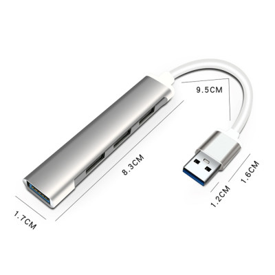 Bộ cáp chia 4 cổng USB 3.0 đa năng tiện dụng cho máy tính PC Laptop - miếng lót chuột