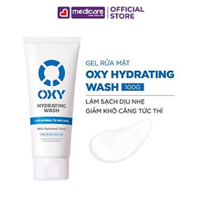 Gel Rửa Mặt OXY Hydrating Cân Bằng Độ Ẩm 100g