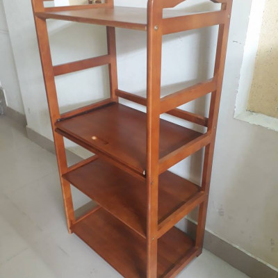 Kệ Đựng Lò Vi Sóng Đa Dụng 4 Tầng (vàng)