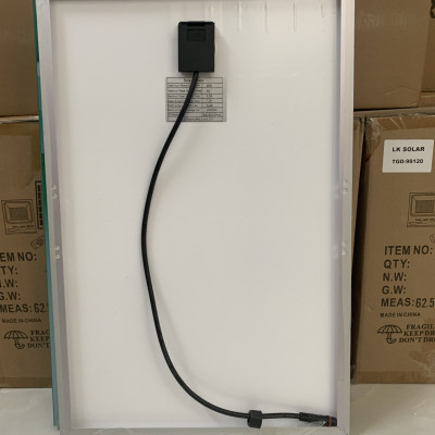 [Tặng dây 5m] Tấm Pin Năng Lượng Mặt Trời Mono 30W, 6V dùng cho Đèn Năng Lượng Mặt Trời